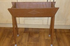 Vintage Hand Made Wooden Free Standing Plant Stand