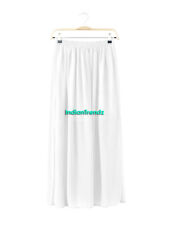 Women Maxi Skirt Double Layer