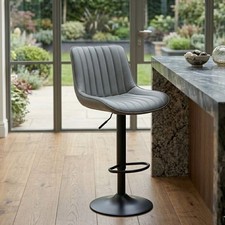 Modern Bar Stools Set of 2 Bar