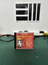 LA Riot Midi Drum Loops GM Volume #1 Floppy Disk RARE 