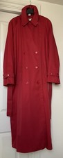 Four Seasons Red Raincoat Size