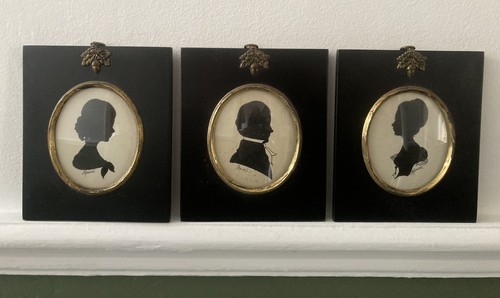 Three antique style portrait - antique,