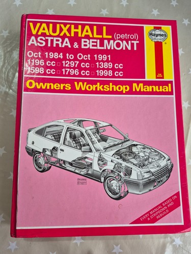 Haynes manual vauxhall astra - manual,