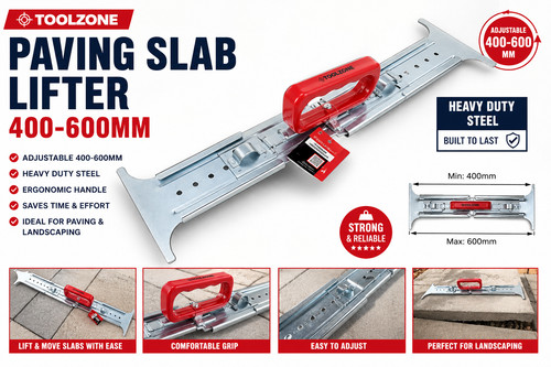 Paving slab lifter - lifter, toolzone