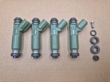 4 x TOYOTA DENSO RECONDITIONED FUEL INJECTORS 23250-22040 1ZZ-FE