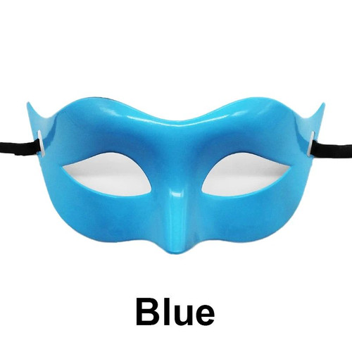 Retro half face - half, masquerade