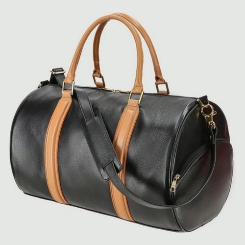 Leather travel duffle bag men - travel,