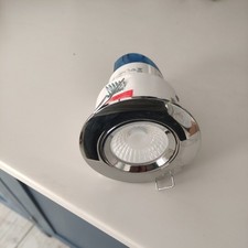 Set of 5x Enlite LED Downlights 8w Fire Rated 4000K Cool Fire Rated, Bath Shower