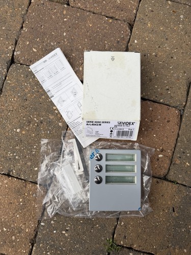 Videx 4000 series button - 4000,
