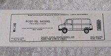 Roxley Models 1/48 Scale -Jersey Postal Board  Sherpa 200 Panel Van Metal Kit