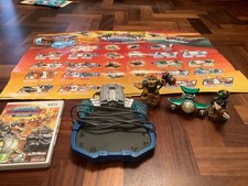 Skylanders superchargers game disc, portal, 1 vehicle and 2 figures for wii 