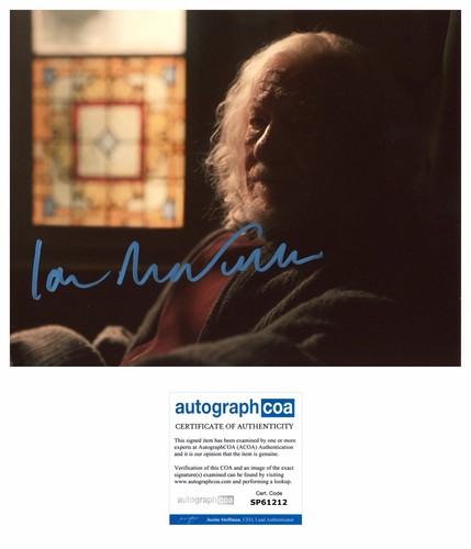 Ian mckellen signed - ian,