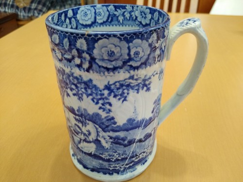 Antique staffordshire blue - antique,