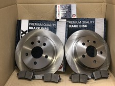 Rear Brake Discs + Pads For