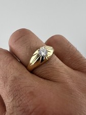 9ct Yellow Gold Single Stone