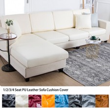 PU Leather Sofa Seat Slipcover