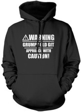 Warning Grumpy Old Git - Funny