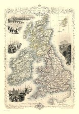 Country Map of British Isles