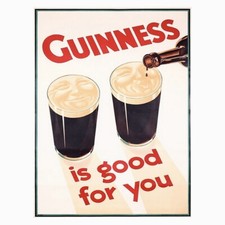 Guinness Good Retro metal tin