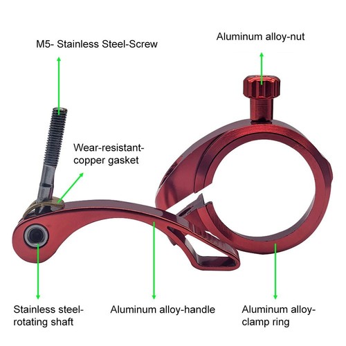 Aluminum alloy quick release - quick,