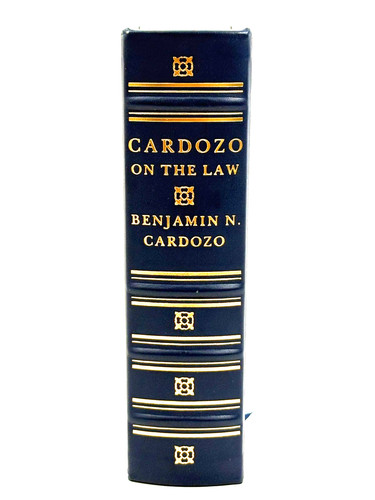 Cardozo the law benjamin - on,