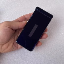 SHARP 8GB SH-02K AQUOS docomo KEITAI ANDROID Flip Blue Unlock 4G Phone