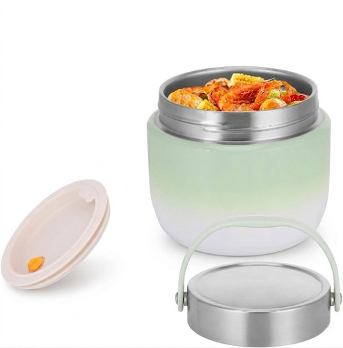 Reusable food flask lunch box - food,
