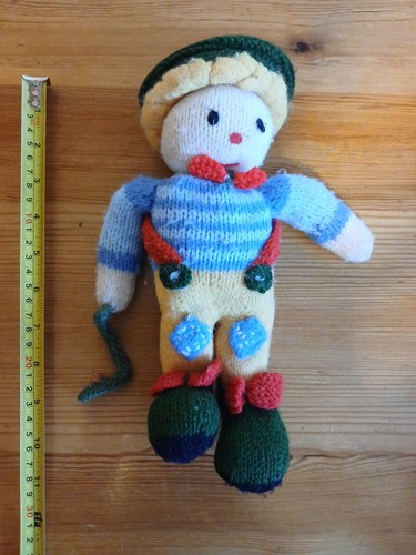 Handmade knitted soft toys - knitted,