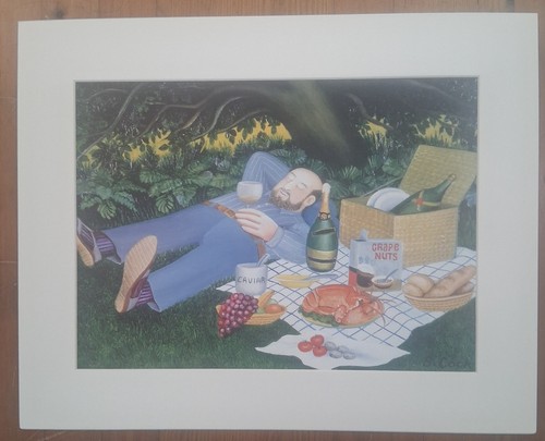 Beryl cook mounted print - cook,