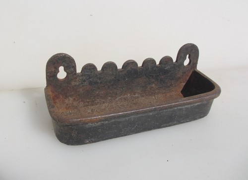 Victorian iron umbrella holder - victorian,