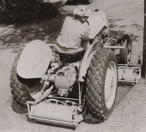 1951 roseman mower - mower, roller