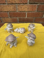LLADRU00F3 Nao Cheeky Cherubs Porcelain Figurine Bundle Set of 4
