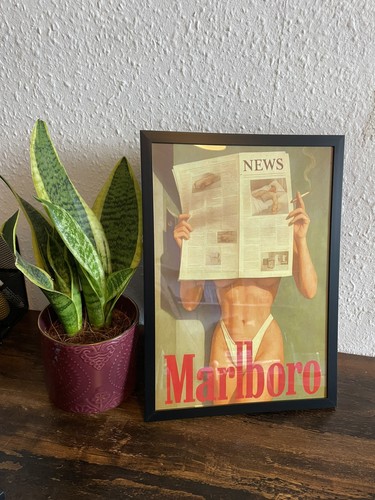 Vintage poster marlboro pin - vintage, a4