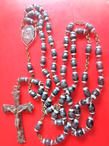 Rosary beads crucifix christ - beads, &