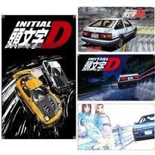 Banner Initial D Nobori Toyota Jdm Flag Garage Man Cave Datsun 3x5 Wall Nissan