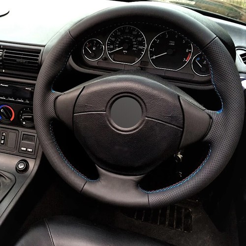 Alcantara steering wheel cover - alcantara,