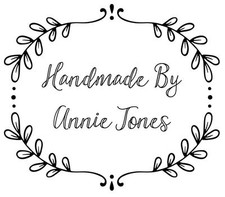 Personalised Laser Rubber Stamp - Leaf Frame Handmade By