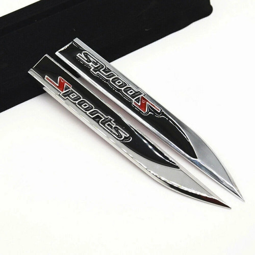 2pcs sports metal logo - sports, car