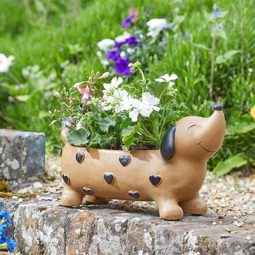 Smart garden dog pooch planter - garden,