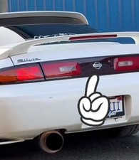 Nissan S14 zenki Boot Badge Trunk Emblem 200sx 240sx Silvia