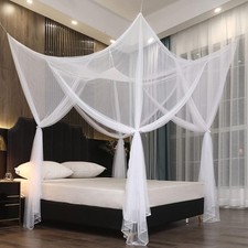 Black Bed Canopy Curtains Full