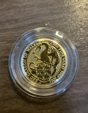  1/4 oz 2017 Queen's Beasts Red Dragon of Wales Gold Coin | The Royal Mint