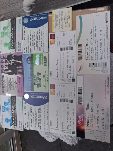 Depeche mode concert tickets - ,