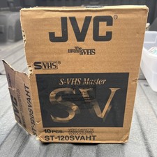 JVC S-VHS Super VHS Blank