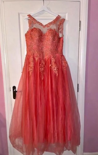 Pink princess prom dress - ,