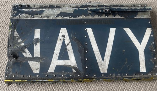 Vintage mid century navy - mid,