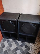 Speakers Sub Base Bin 15 Inch  Peavey Black Widow 700watts