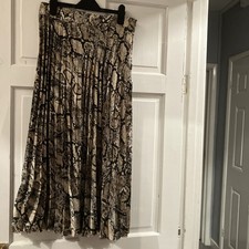 Zara Pleated Animal Print