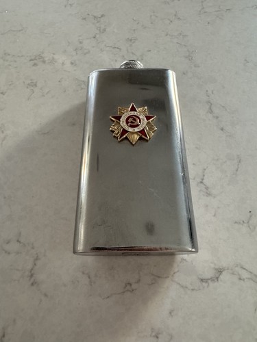 Hip flask russian stainless - flask,