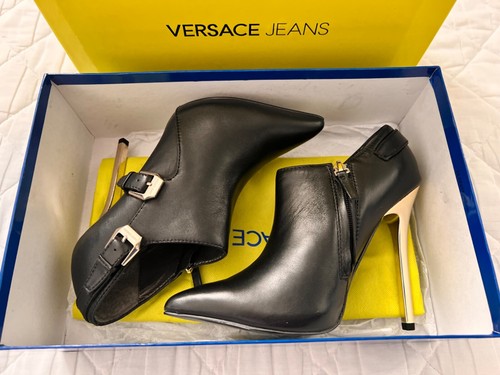 Versace jeans high hill ankle - jeans,